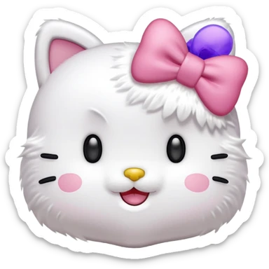 hello kitty reality sticker