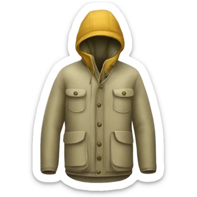 fisherman's clothes sticker