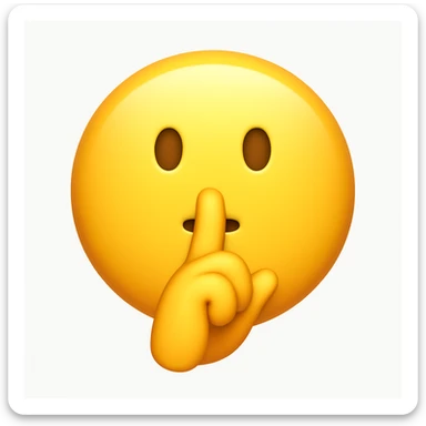 Convert the uploaded image into a 3D Apple-style emoji — preserve the key shapes, colors, and overall composition of the original image. Simplify the forms into clean, rounded cartoon-style elements while keeping the subject recognizable. Apply glossy textures, soft lighting, smooth shading, and render everything in Apple emoji style on a clean white background

 sticker