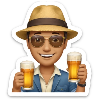 Muñeco pajero sticker