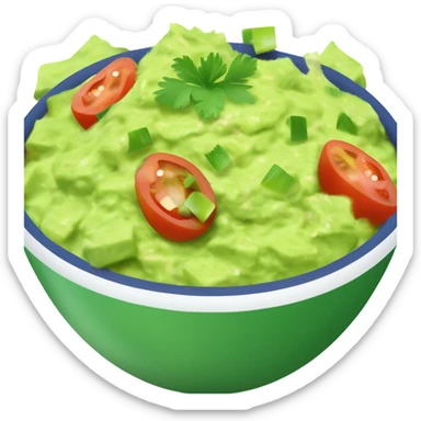 guacamole sticker