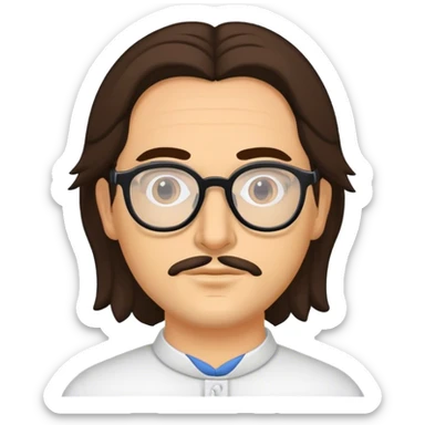 Italian physicist and mathematician Evangelista Torricelli sticker