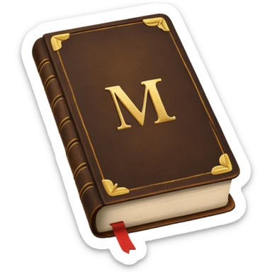 Dictionary sticker