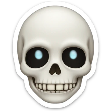 Sans the skeleton from Undertale sticker