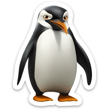THE PINGUINS OF MADAGASCAR sticker