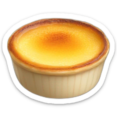 Creme brulee  sticker