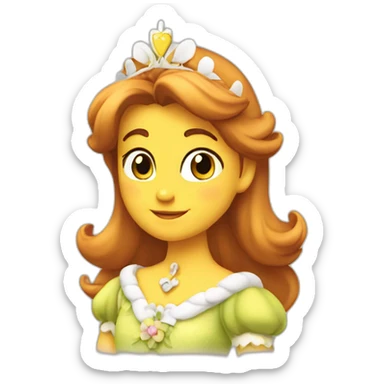 Princess Daisy sticker