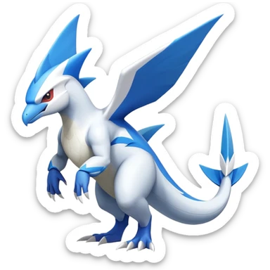 Latios-Kyurem-Gabite-Latias-Fakémon-hybrid (full body) sticker