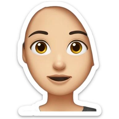 white-girl-with-long-dark-brown-straight-hair-with-brown-eyes-in-a-black-t-shirt-with-a-surprised-face sticker