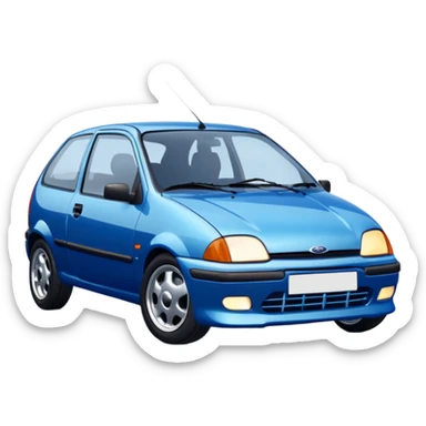Ford fiesta 1998 MK4 compact sticker