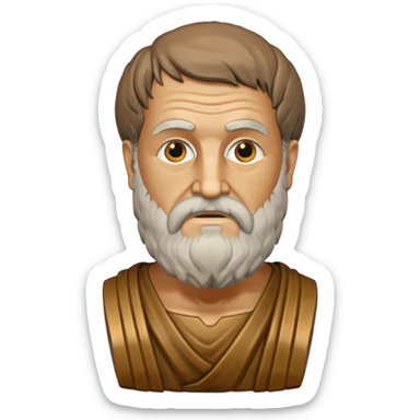 monument to Aristotle sticker