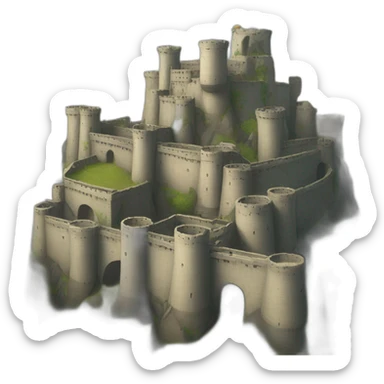 great citadel of clan fantasy sticker