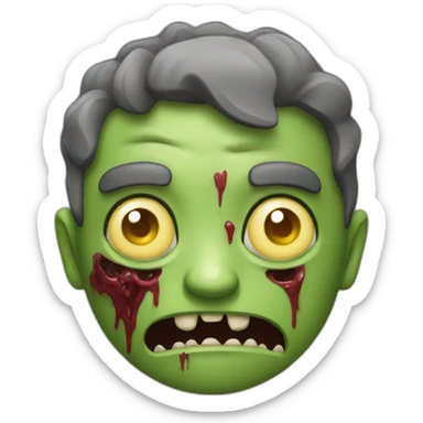 pien-zombie sticker