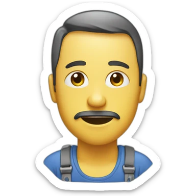 poor-factory-worker sticker