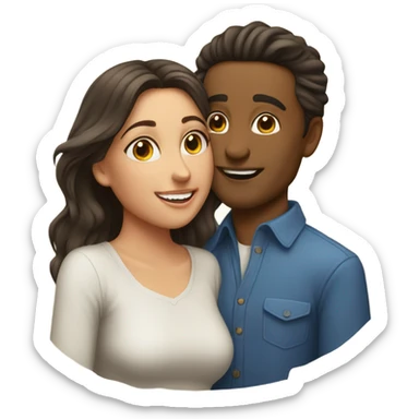 tananai che bacia annalisa sticker