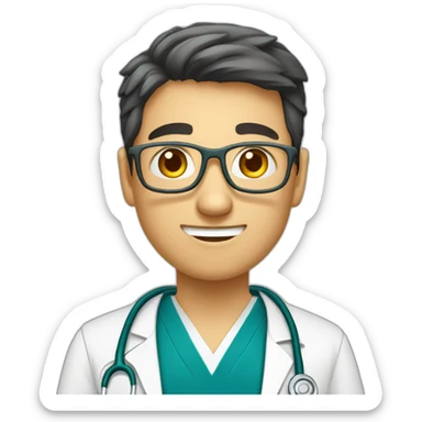 Etudiant en médecine sticker