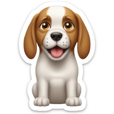 Dog that’s is mad sticker