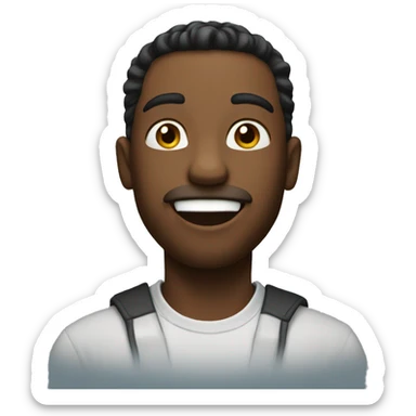 I'm very excited  sticker