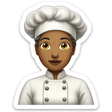 Femme qui fait la cuisine sticker