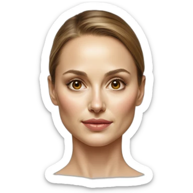 woman's abdomen art school scheme anatomy of body art Natalie Portman sticker