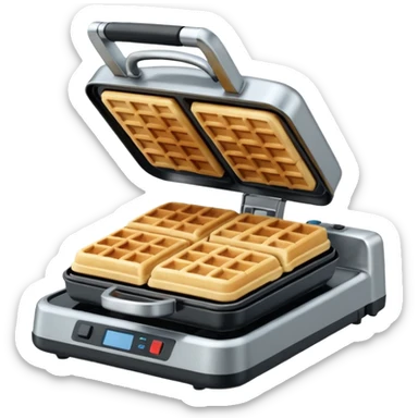 waffle iron sticker