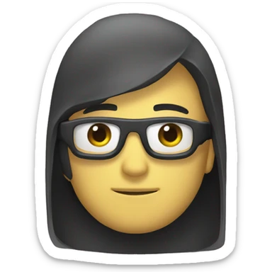 Persona con Overol y casco sticker