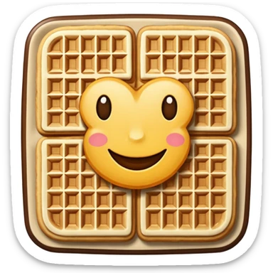 waffles sticker
