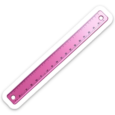 mac os icon, ruler, measures, resize, pink sticker