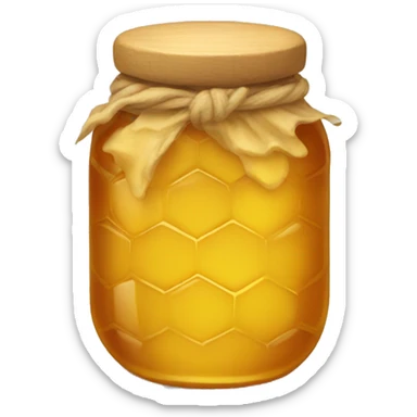 honey jar sticker