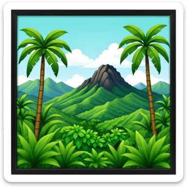 Because we love nature venezuela sticker