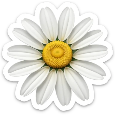 Space-Petalled Daisy,  sticker