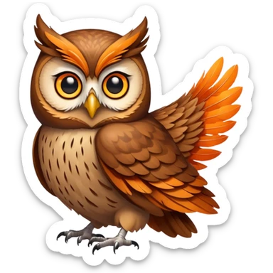 Frühling Eule  sticker