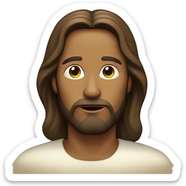 jesus christ pray sticker