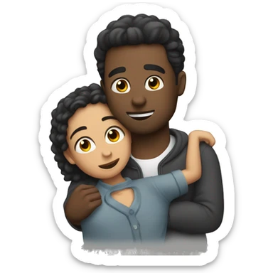 can you do a hugging a boyfriend? sticker