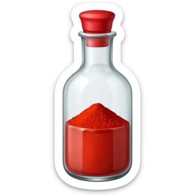 bottle of paprika sticker