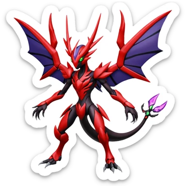 Yveltal-Bisharp-Scizor-Darkrai-Genesect-Lunala-Vikavolt-fusion sticker