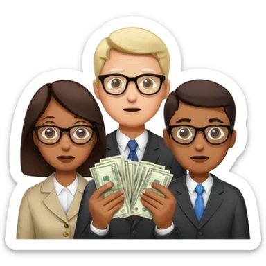 Most of them don’t even know what’s  the meaning of money sticker