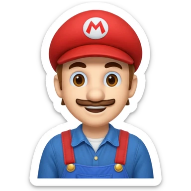 Super mario sticker