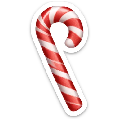 candy cane sticker