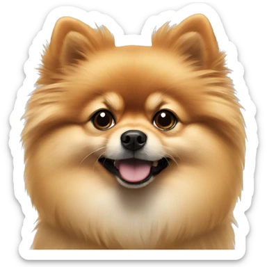 Pomeranian  sticker