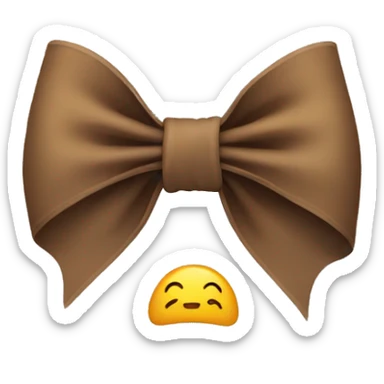 Bow sticker