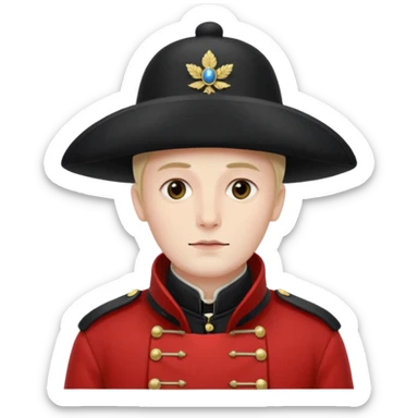 British soldier 19 century opium war sticker