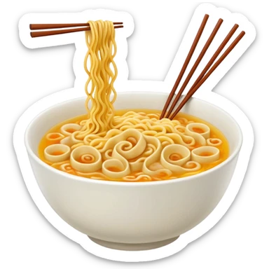 Ramen noddle  sticker