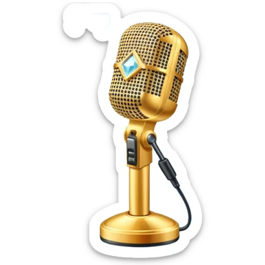 I want these emojis 💎🎤 in one frame with the number 17 I don't want a girl or boy in the pictures. sticker