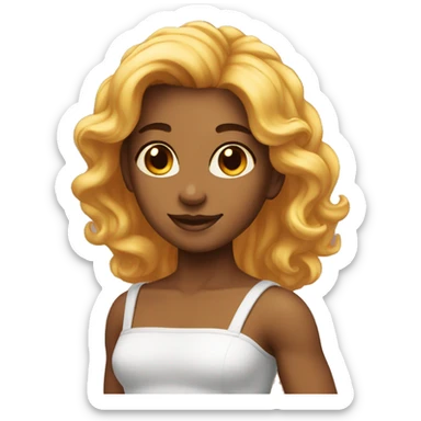 Loving, Glowing,Seductive, Realistic sticker