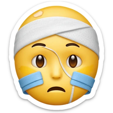 injured emoji sticker