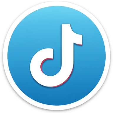 Create a tiktok verified account logo  sticker