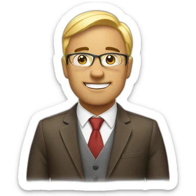 A special emoji related to entrepreneurship sticker