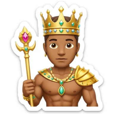 ancient jungle king sticker