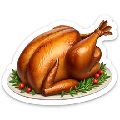 roast turkey sticker
